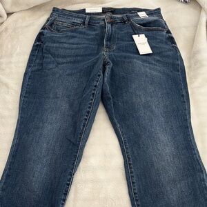 Judy Blue Dark Wash Straight Leg Jeans